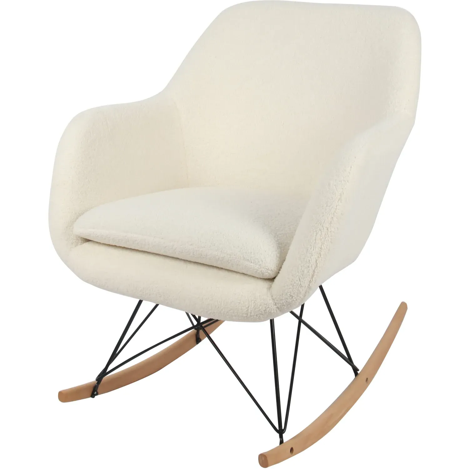 Francis Rocking Chair - Cream