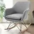 Francis Rocking Chair - Grey