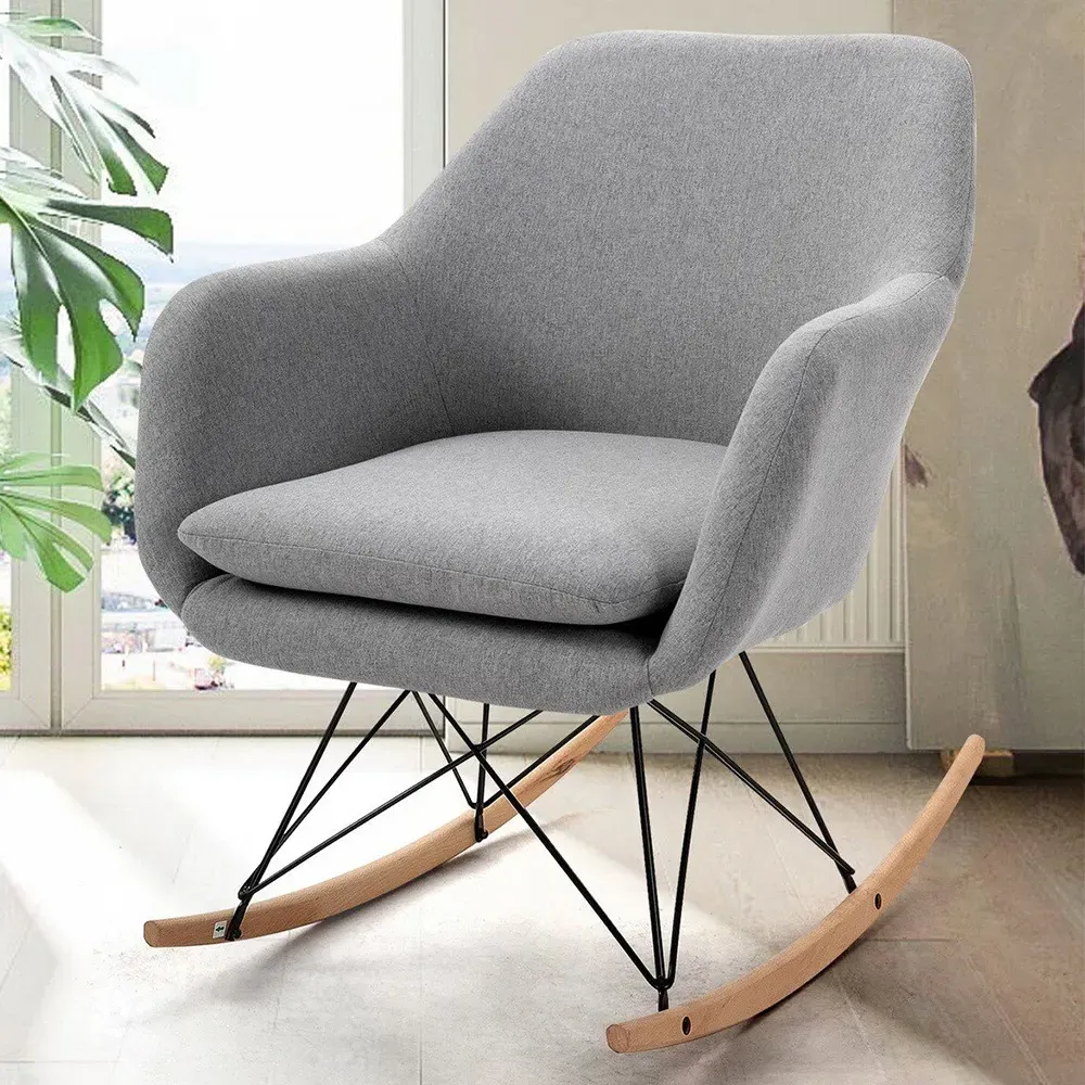 Francis Rocking Chair - Grey image