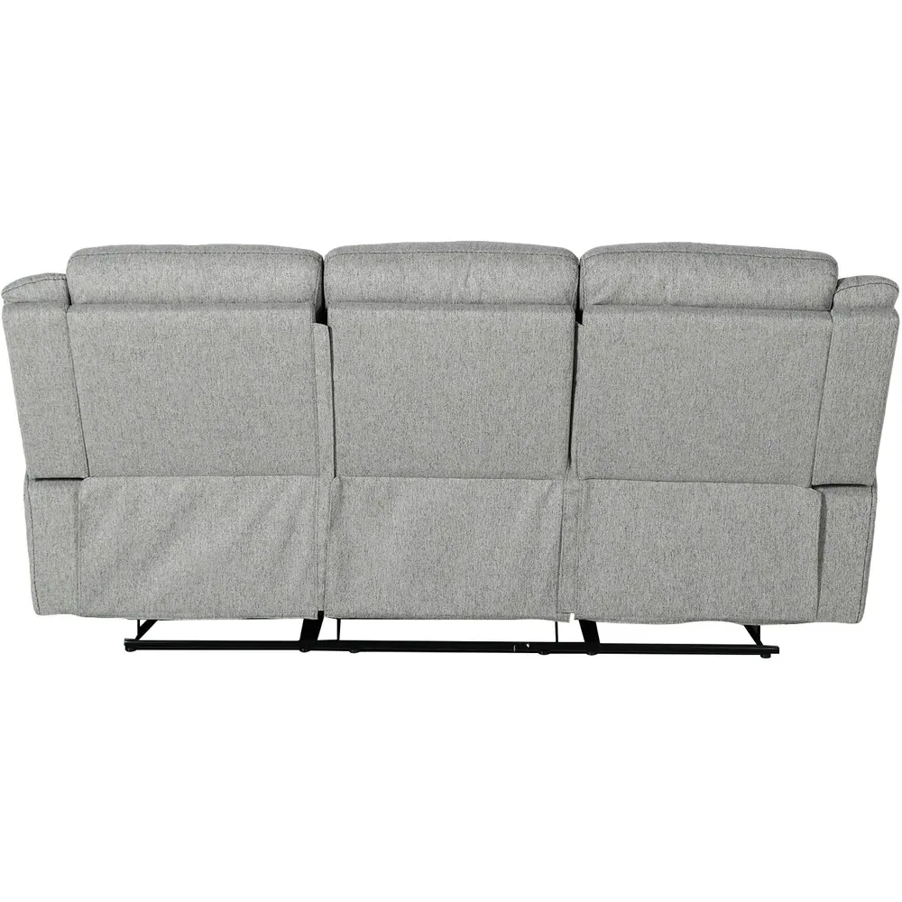 Fraser 3-Seater Reclining Sofa - Grey