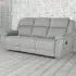 Fraser 3-Seater Reclining Sofa - Grey