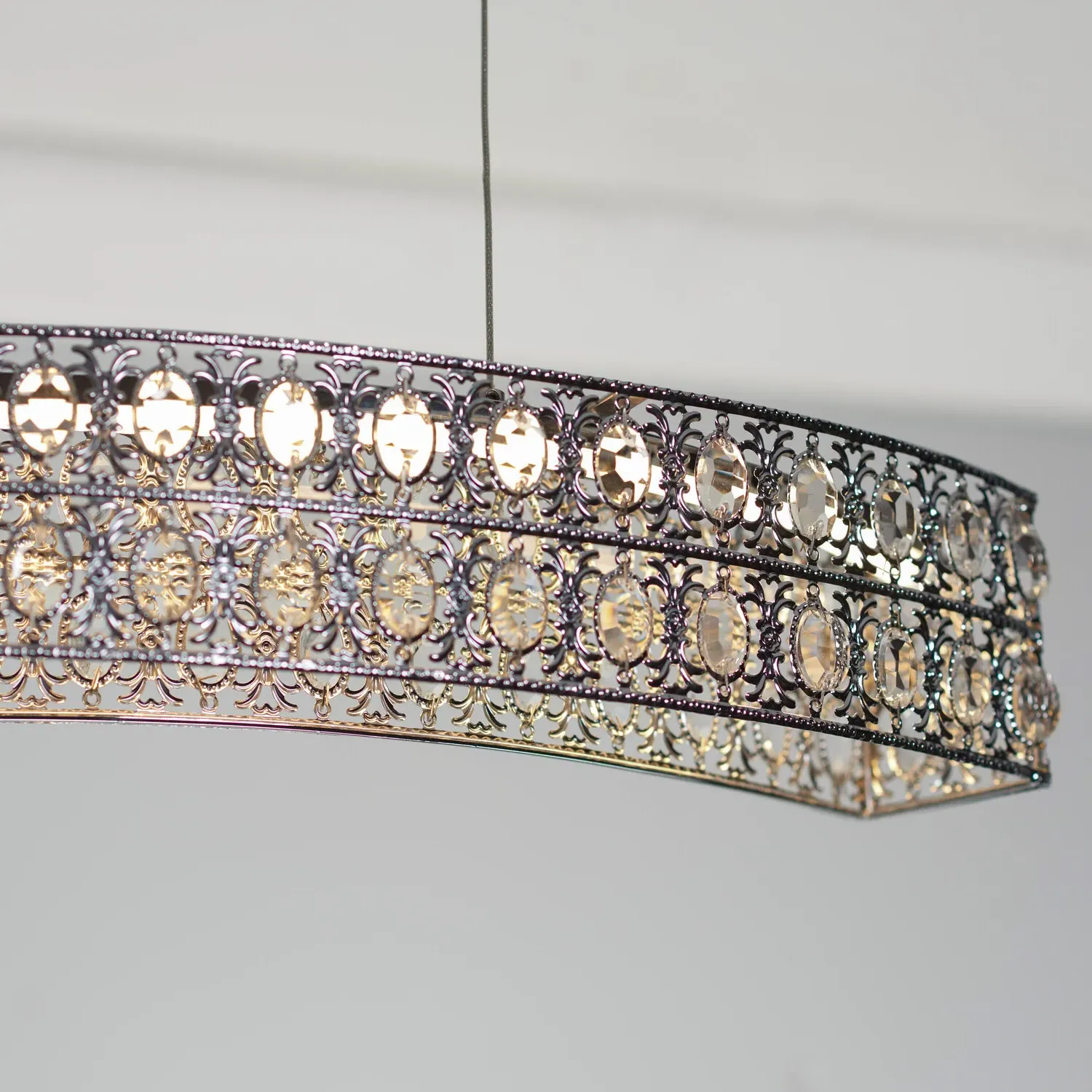 Freya LED Ceiling Light - Silver