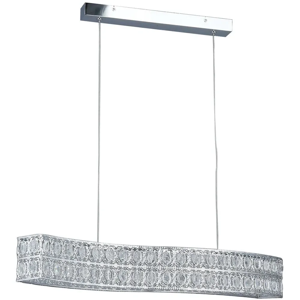 Freya LED Ceiling Light - Silver image