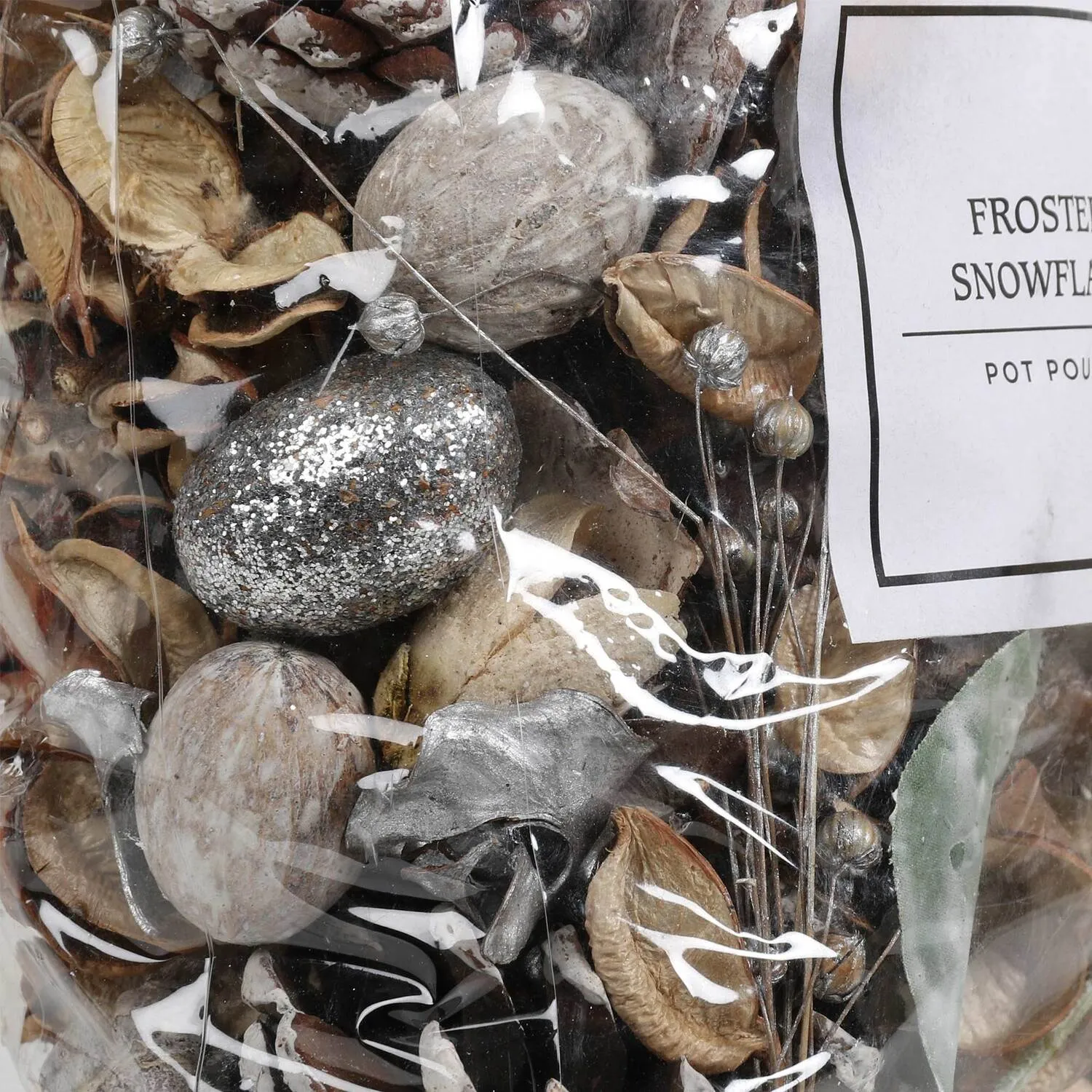 Frosted Snowflake Pot Pourri