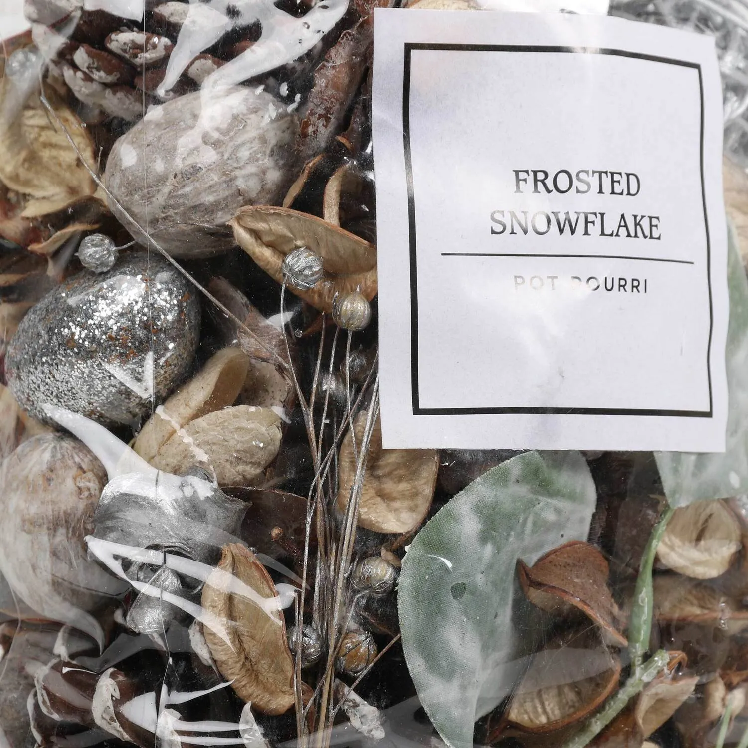 Frosted Snowflake Pot Pourri