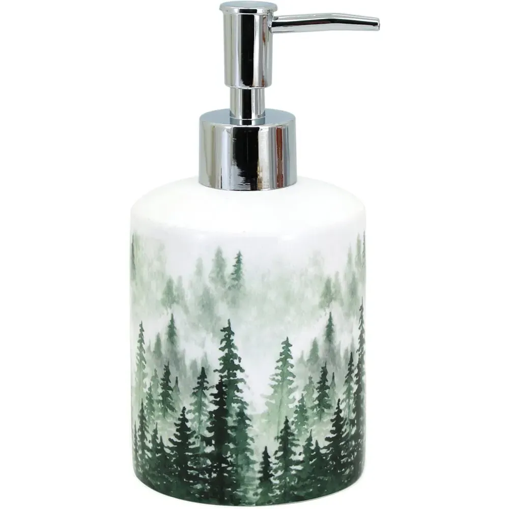 Frosty Forest Soap Dispenser - Green image