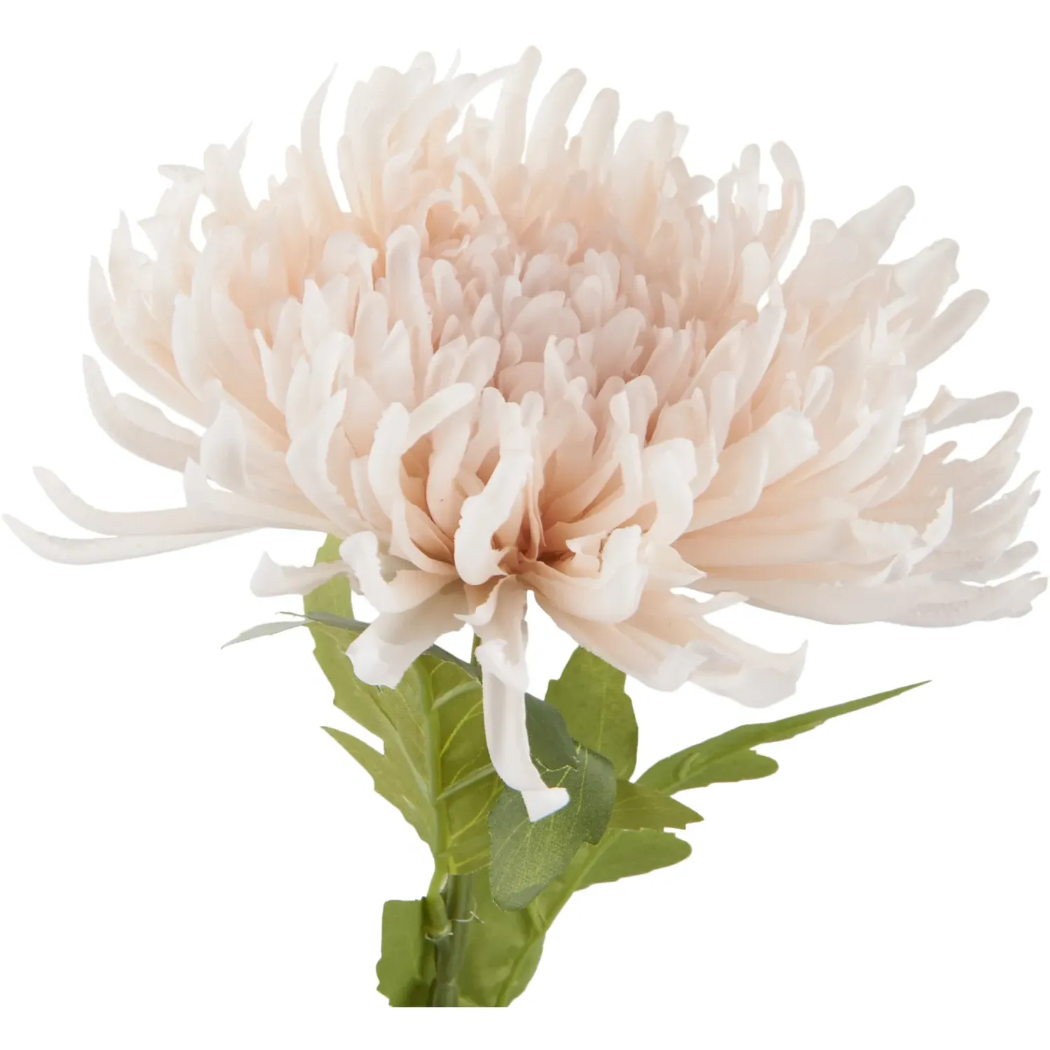 Fuji Mum Single Stem Artificial Flower - Blush