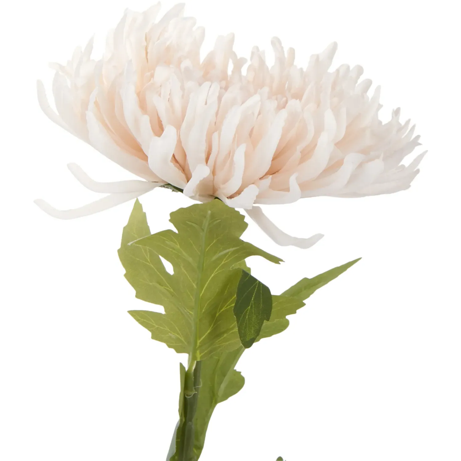 Fuji Mum Single Stem Artificial Flower - Blush