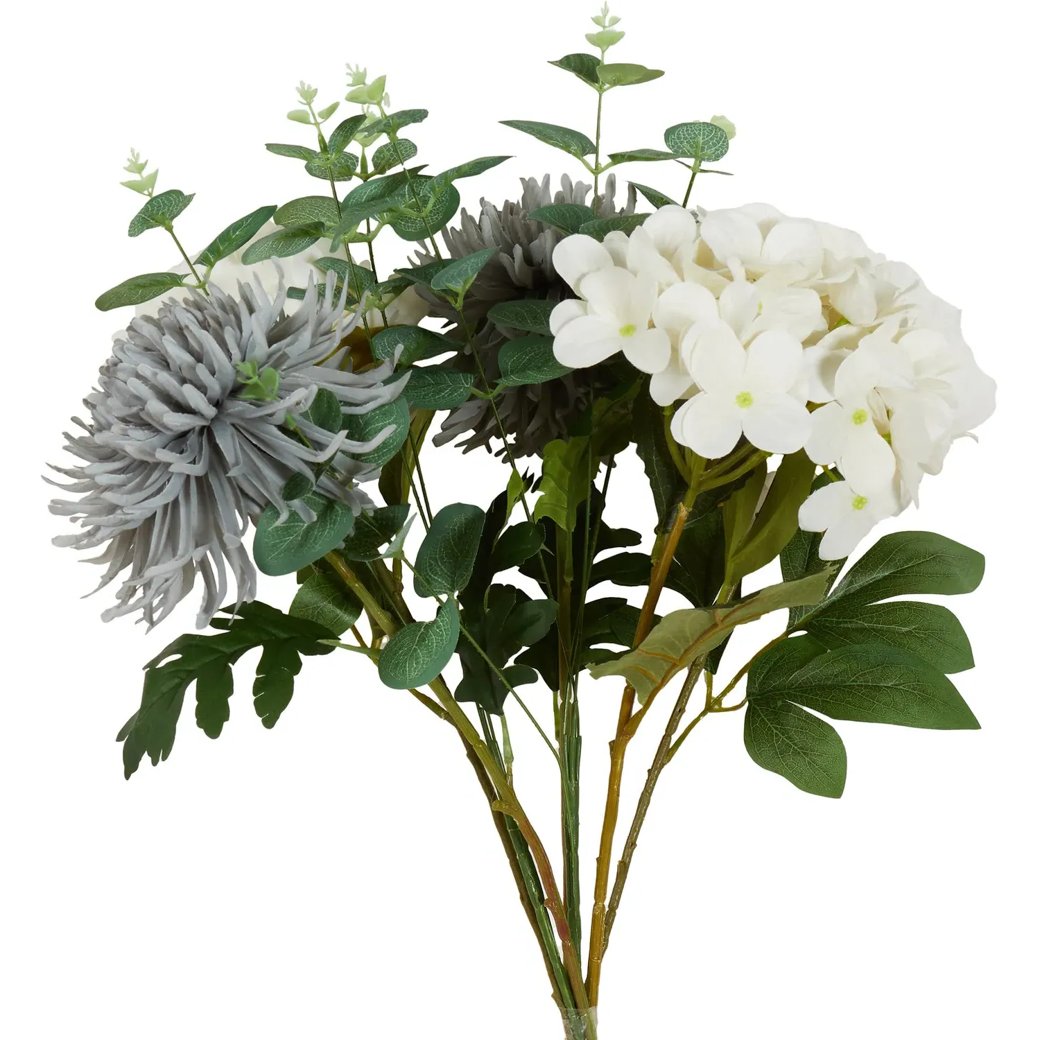 Fuji & Peony Artificial Bouquet - Grey