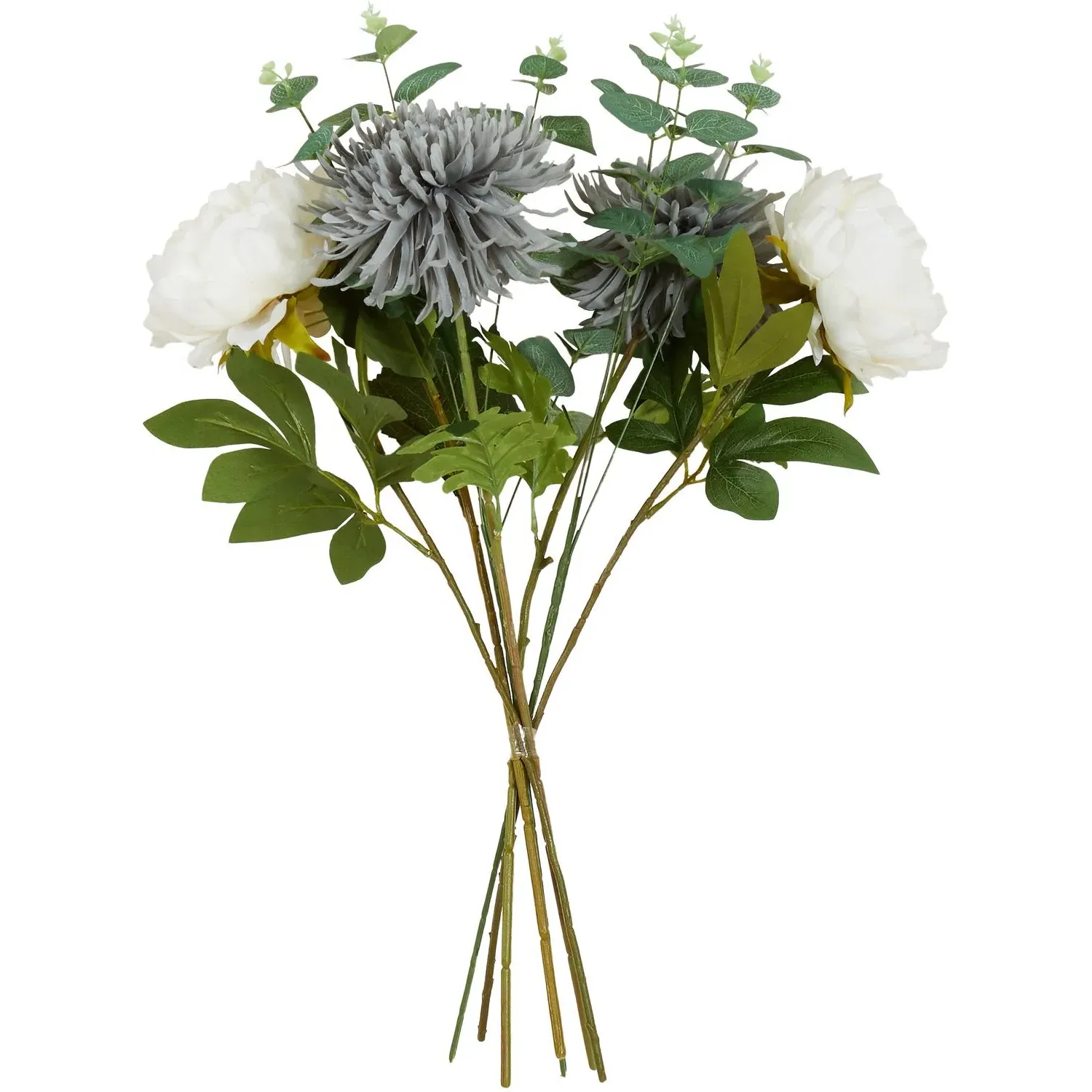 Fuji & Peony Artificial Bouquet - Grey image