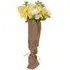 Fuji & Peony Artificial Bouquet - Yellow