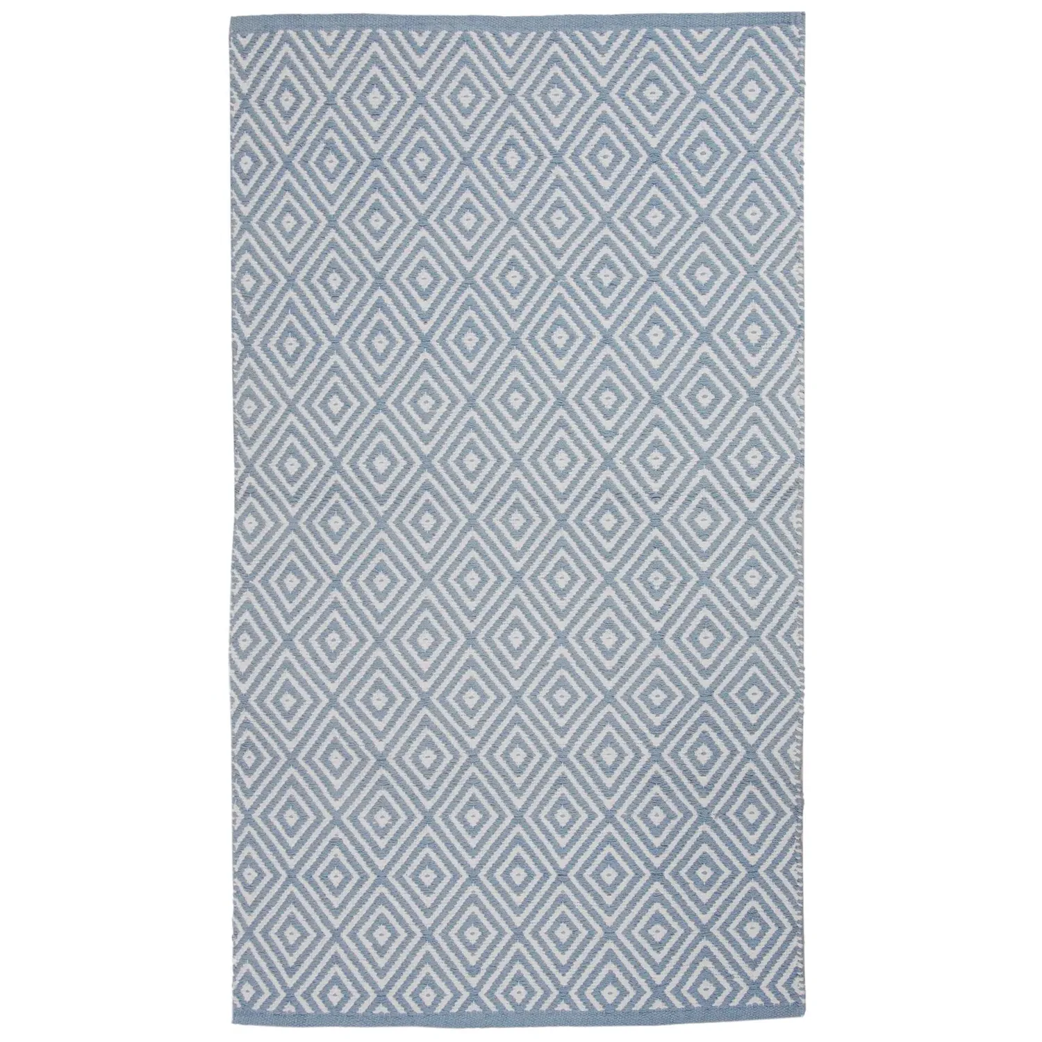 Fuller Diamond Rug - Blue image