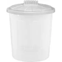 Fun Bin 8L Storage Container with Twist Lock - Grey