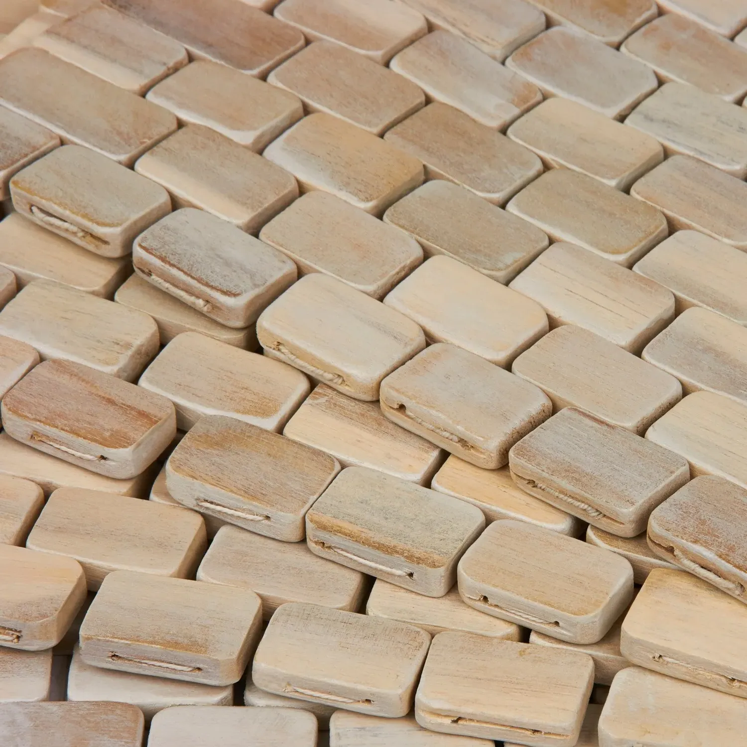 Fusion 4 Pack Placemats - Cream, Driftwood