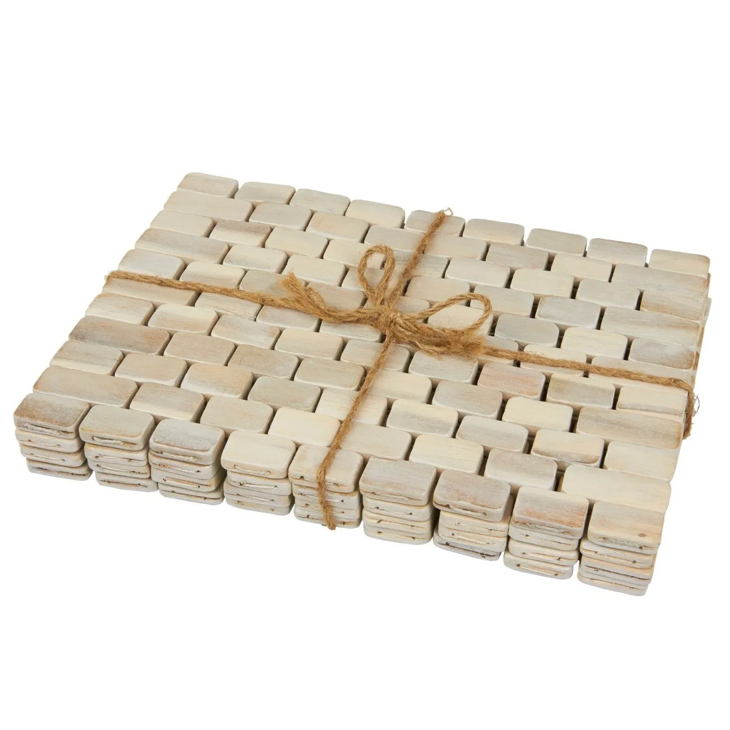 Fusion 4 Pack Placemats - Cream, Driftwood