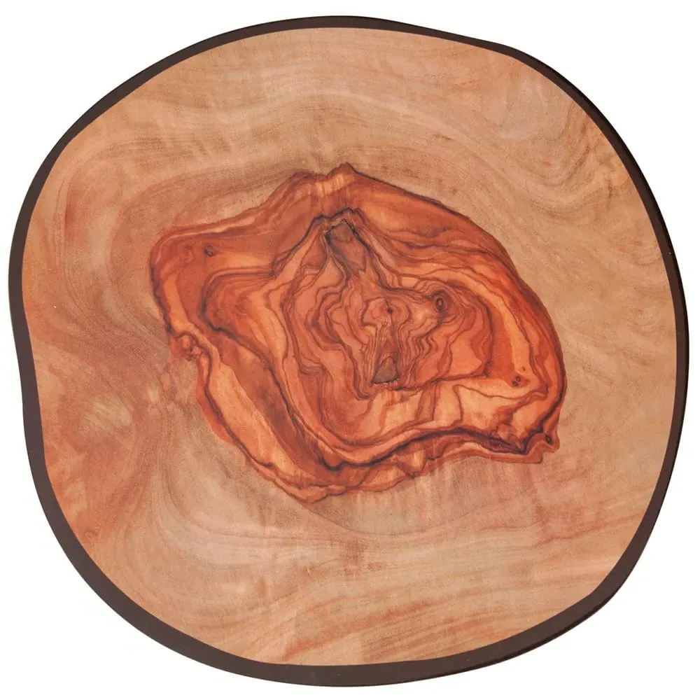 Fusion 4 Pack Placemats - Orange, Olive Wood image