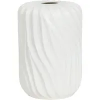 Gaia Textured Vase - White