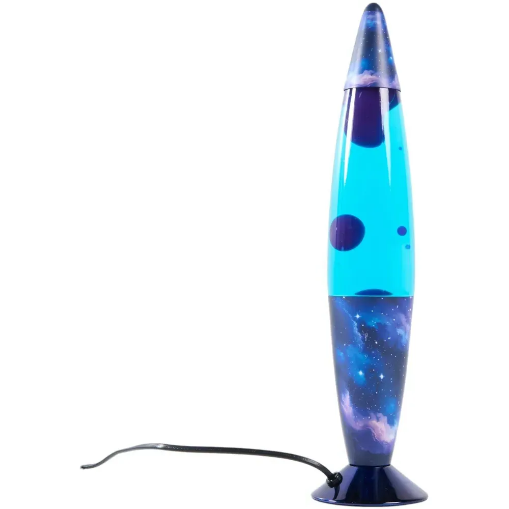 Galaxy Lava Lamp - Blue and Purple