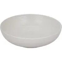 Genoa 24cm Ribbed Serving Bowl - Cream