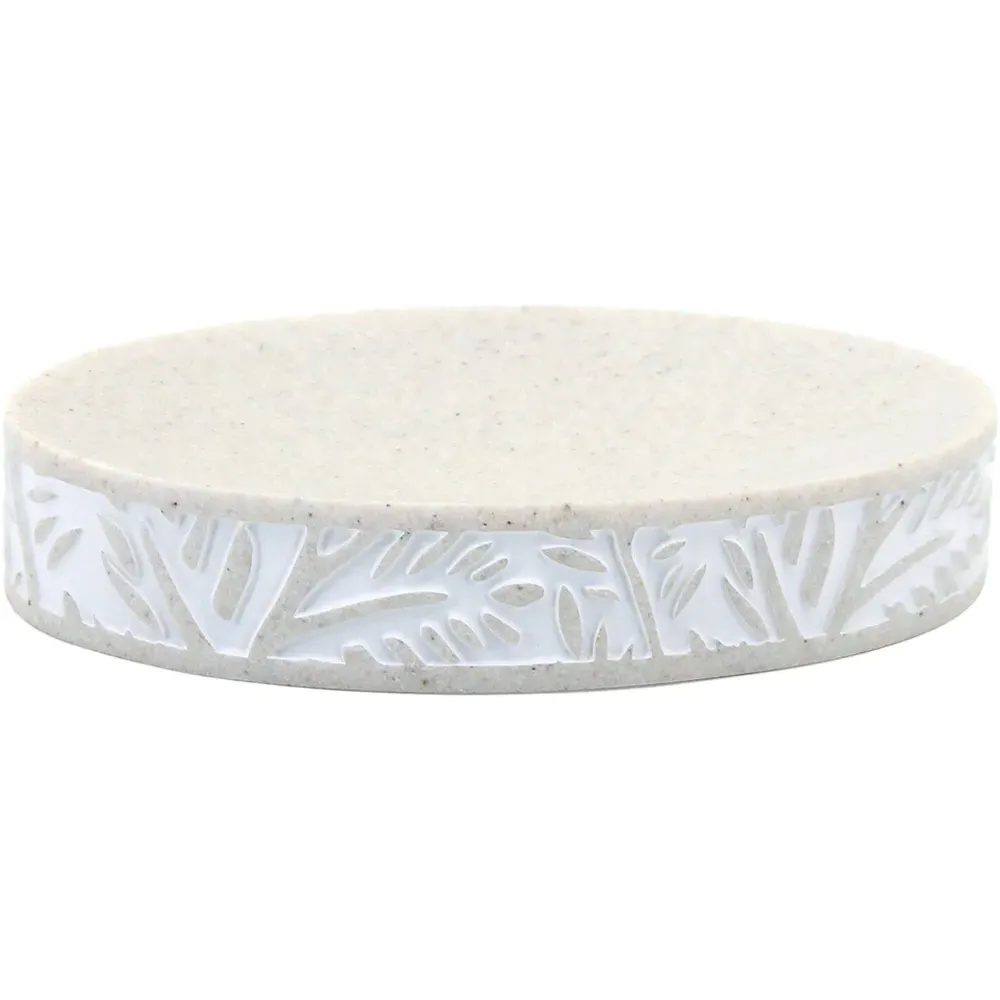 Gentle Leaf Soap Dish - Beige image