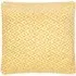 Geo Diamond Cushion - Ochre