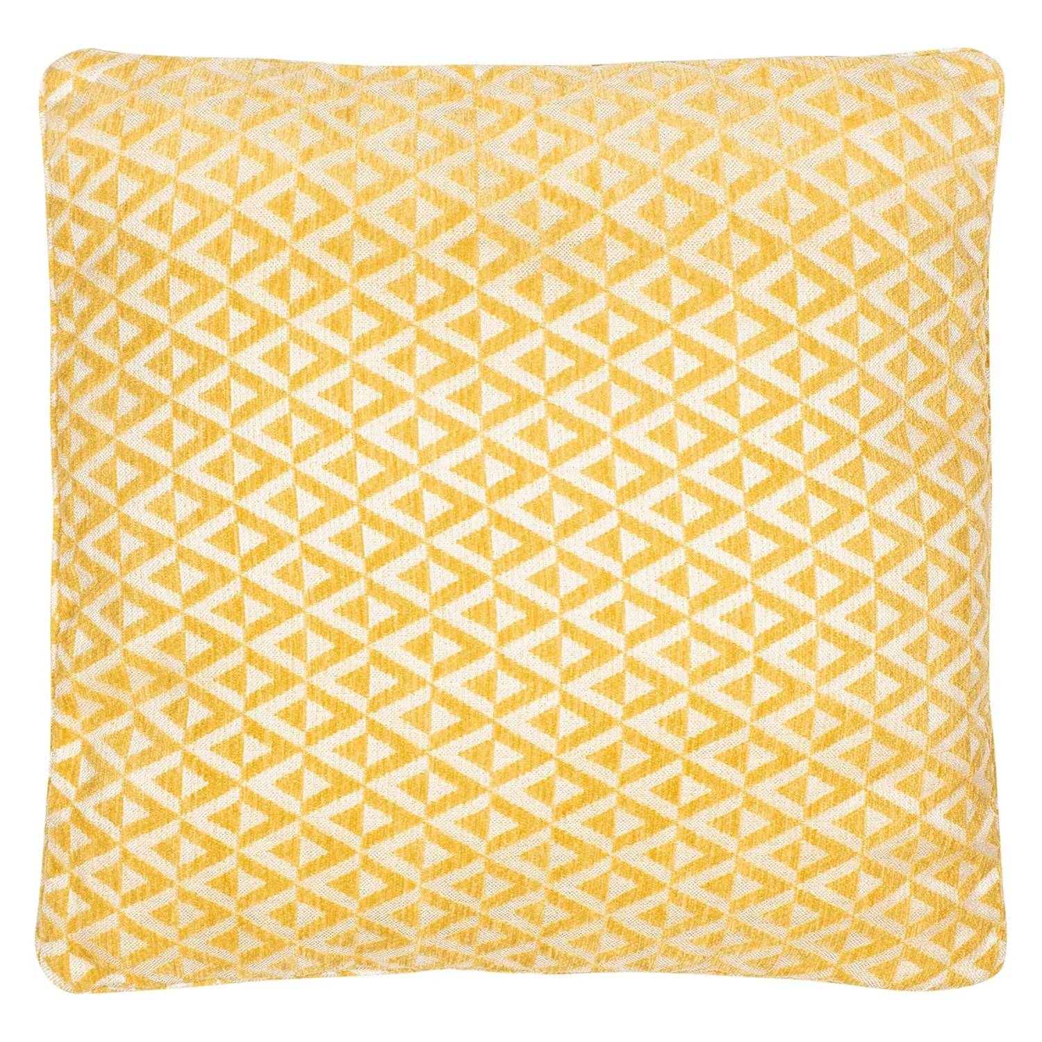 Geo Diamond Cushion - Ochre image