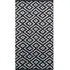 Geo Diamond Runner - Black, Cotton