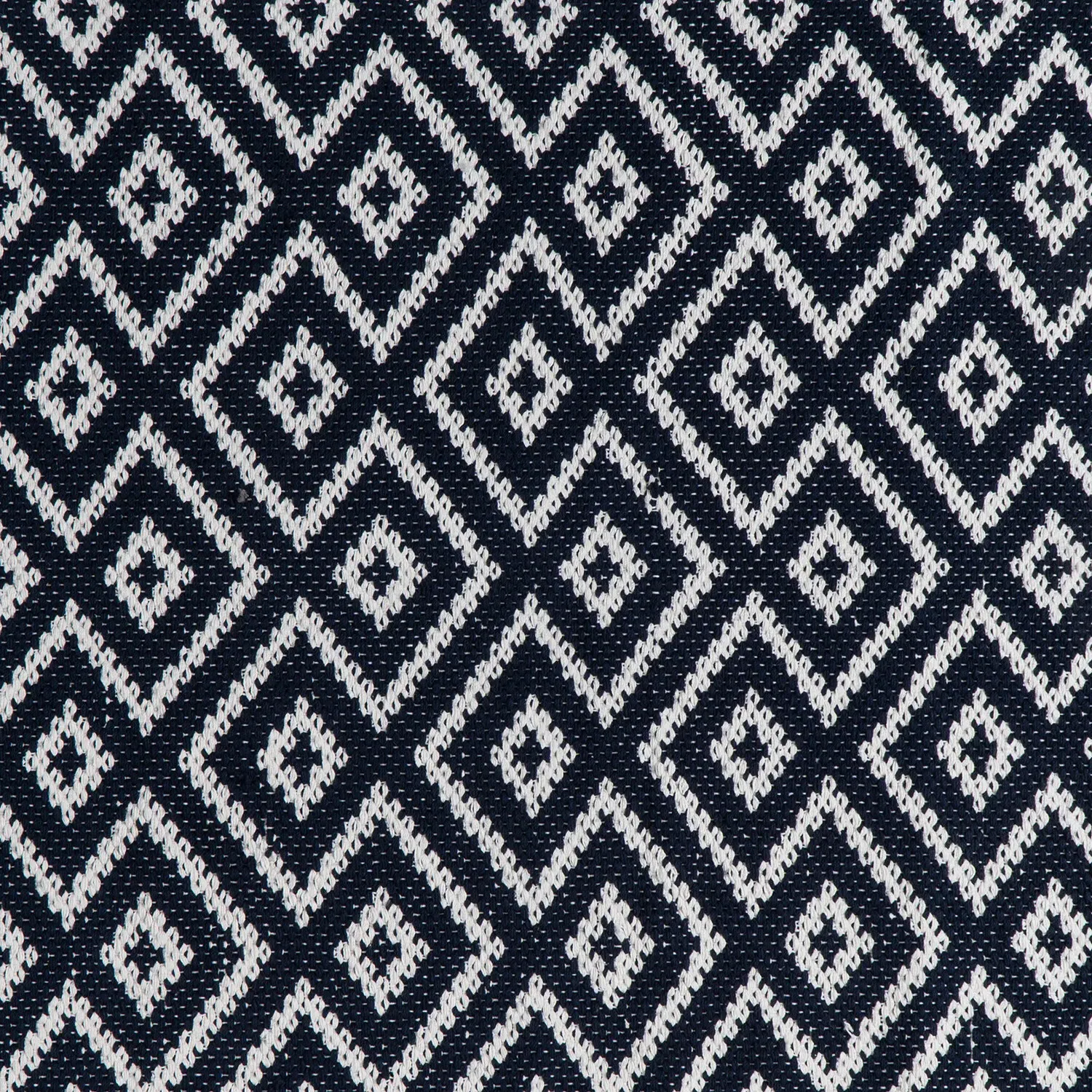 Geo Diamond Soft Rug - Cotton