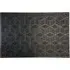 Geo Rubber Doormat - Black