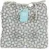 Geo Seat Pad - Grey, Cotton