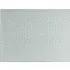 Geometric Blossom Worktop Saver - Grey, Glass