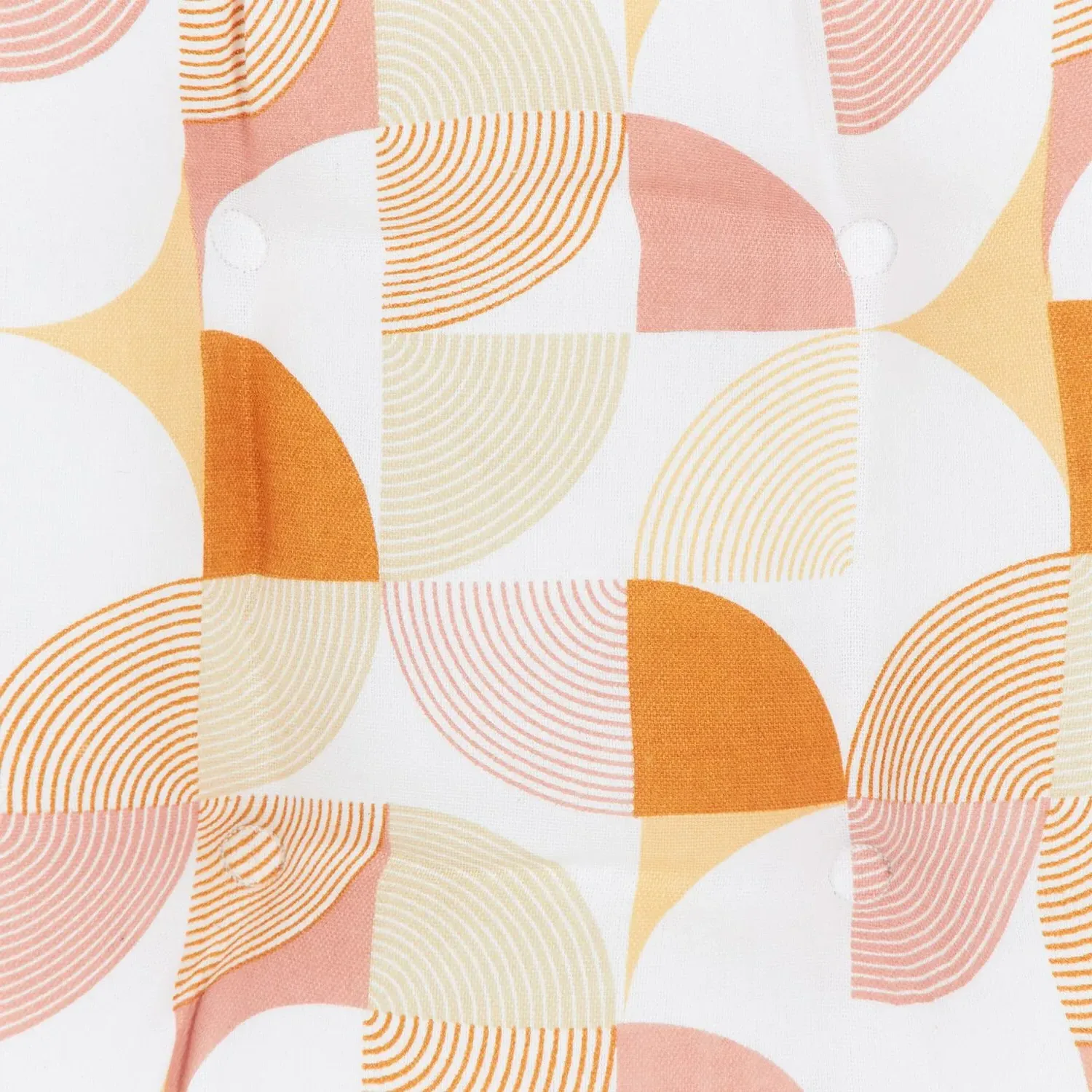 Geometric Seat Pad - Pink