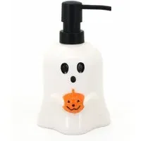 Ghost Pumpkin Soap Dispenser - White