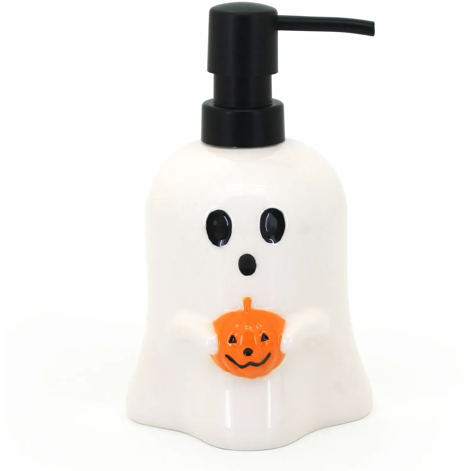Ghost Pumpkin Soap Dispenser - White