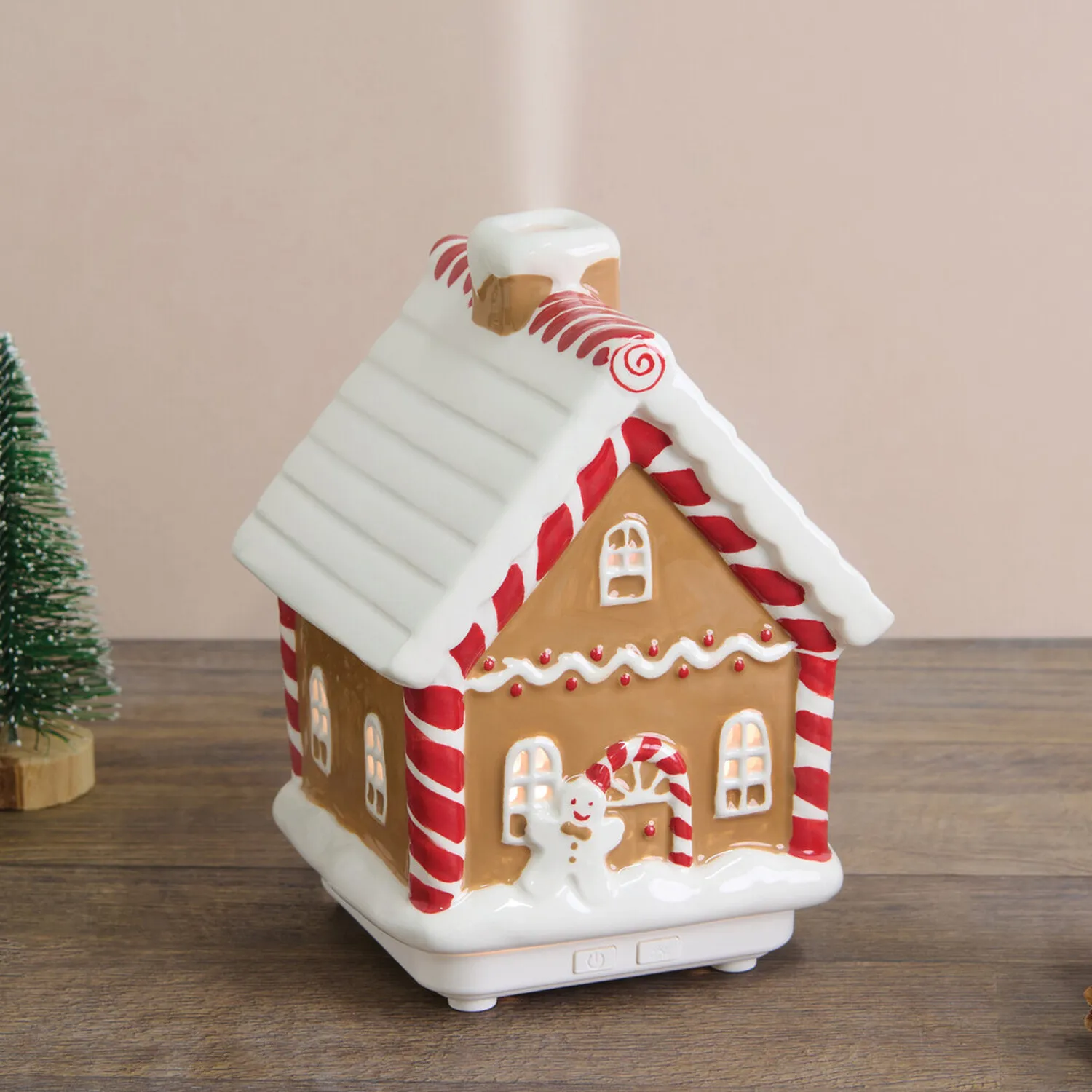 Gingerbread House Diffuser - Brown