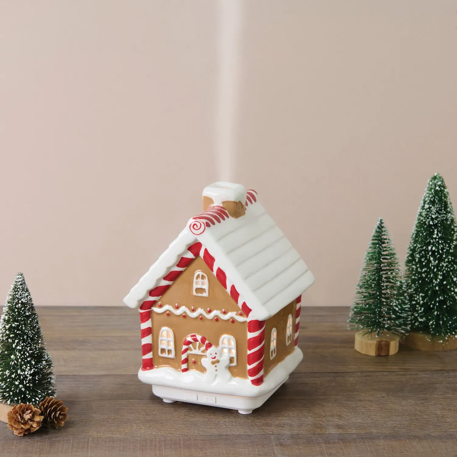 Gingerbread House Diffuser - Brown