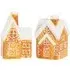 Gingerbread House Salt & Pepper Shakers - Brown