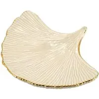 Gingko Shell Soap Dish - Ivory