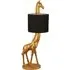 Giraffe Floor Lamp - Black, Gold