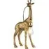 Giraffe Table Lamp with Bulb - Antique Gold