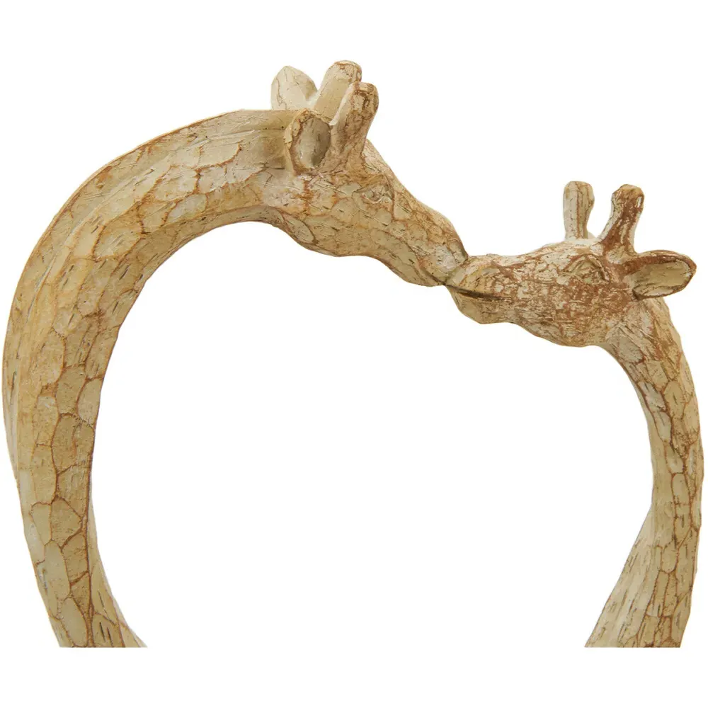 Giraffes Ornament - Natural