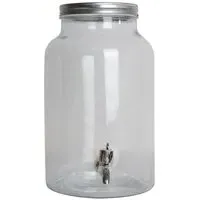Glass Beverage Dispenser 6L