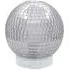 Glass Disco Ball Diffuser with LED - Silver