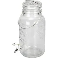 Glass Drinks Dispenser 3.5L - Clear