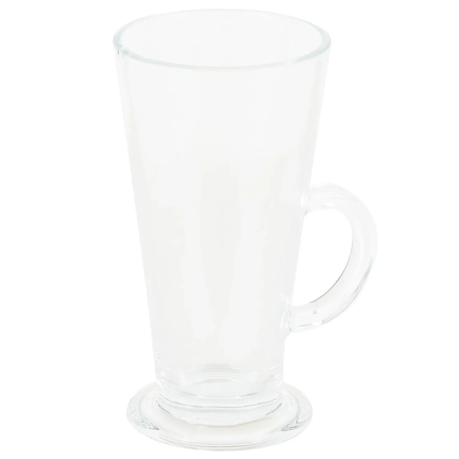 Glass Latte Mug 270ml - Clear