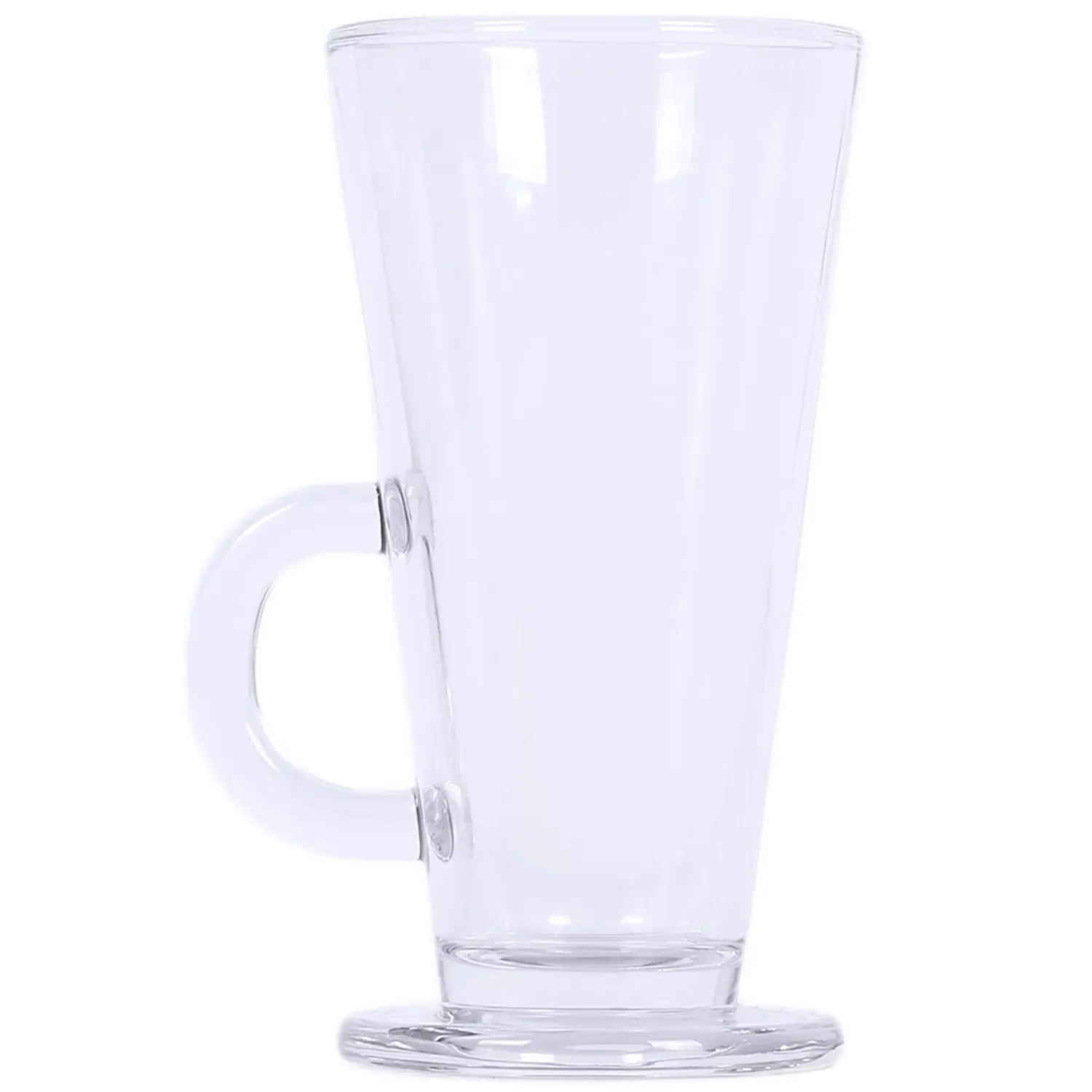 Glass Latte Mug - Clear image