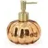 Glass Luxe Pumpkin Soap Dispenser - Gold