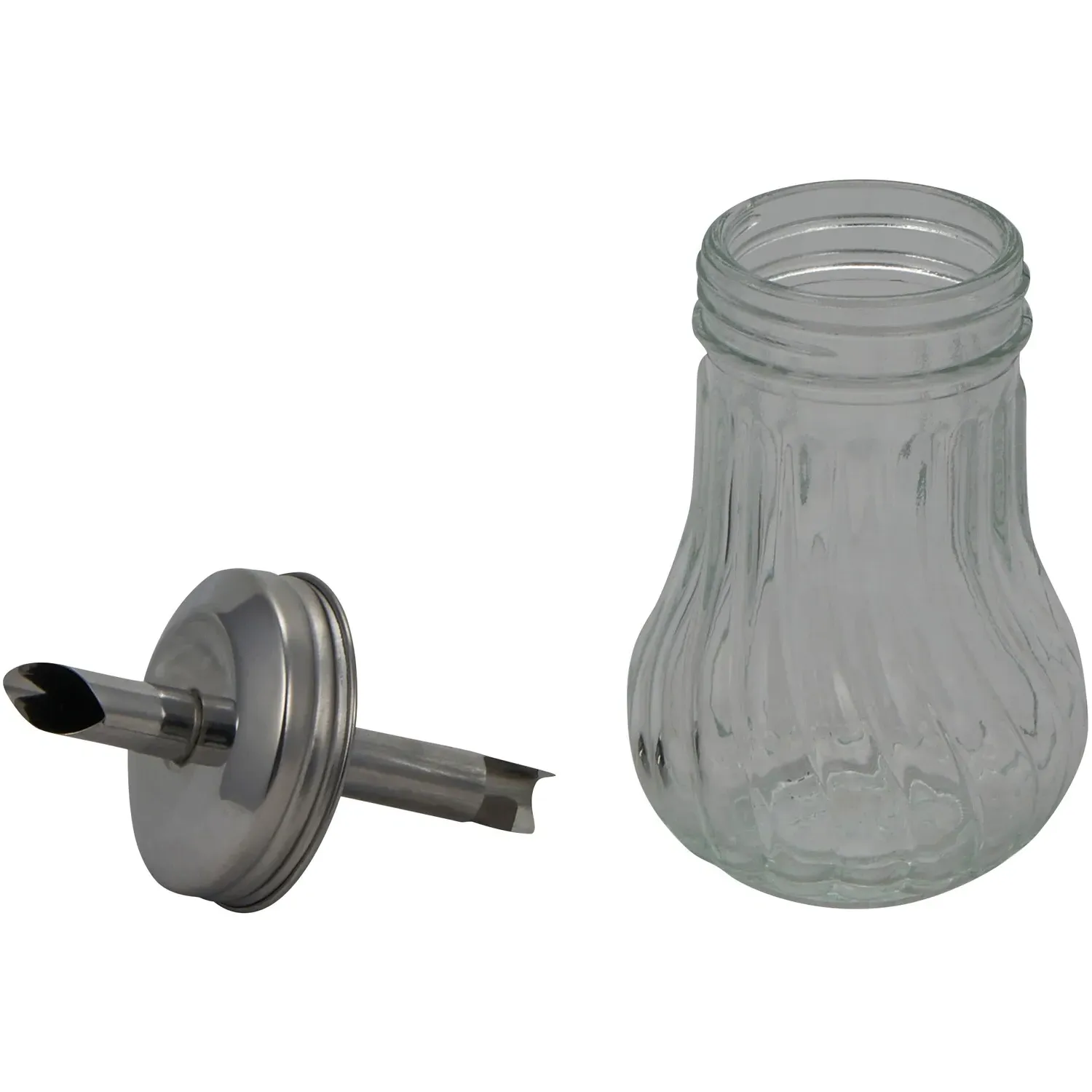 Glass Sugar Dispenser - Clear