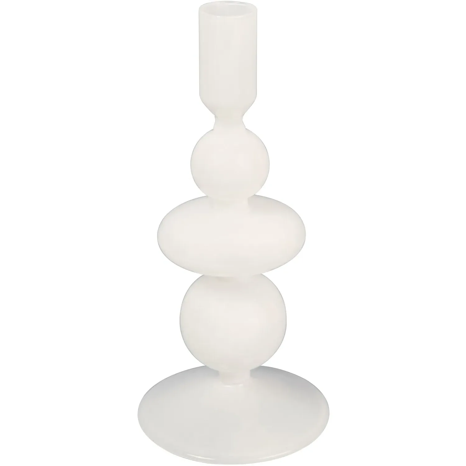 Glass Taper Candle Holder