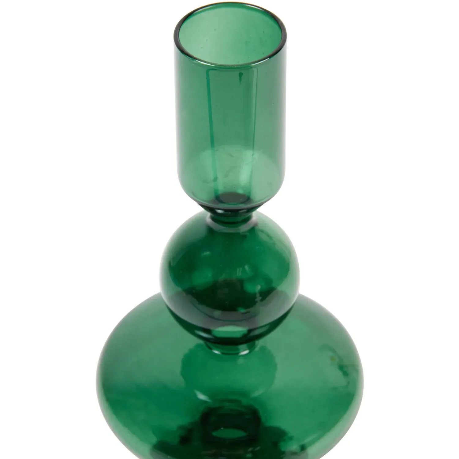 Glass Taper Candle Holder